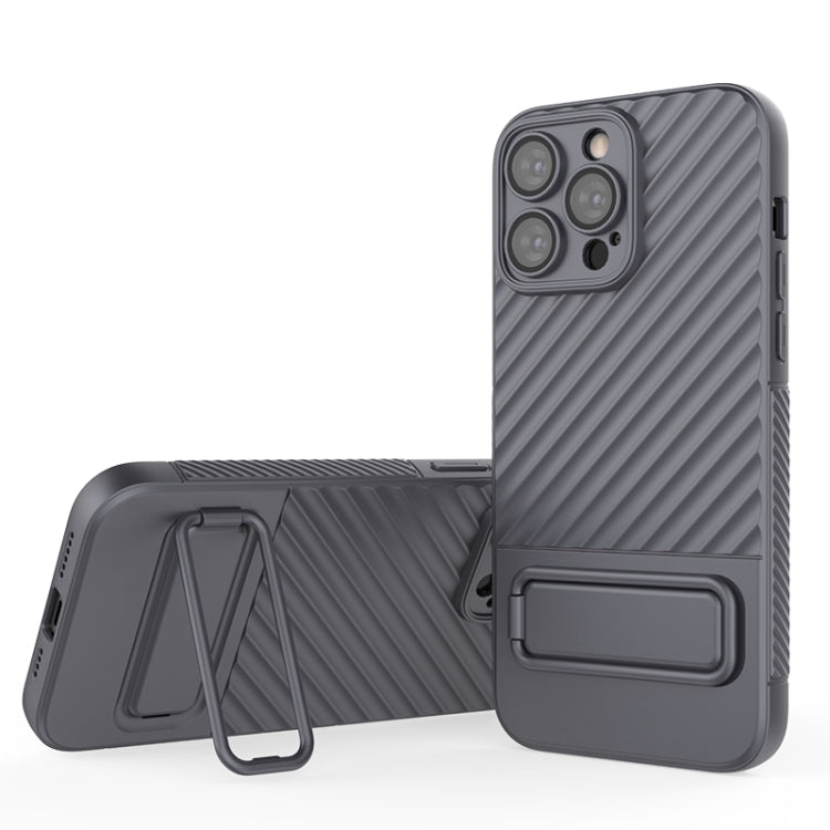 Wavy Texture TPU Phone Case with Lens Film, For iPhone 14, For iPhone 15 Pro Max, For iPhone 15 Pro, For iPhone 14 Plus, For iPhone 15 Plus, For iPhone 14 Pro, For iPhone 15, For iPhone 14 Pro Max