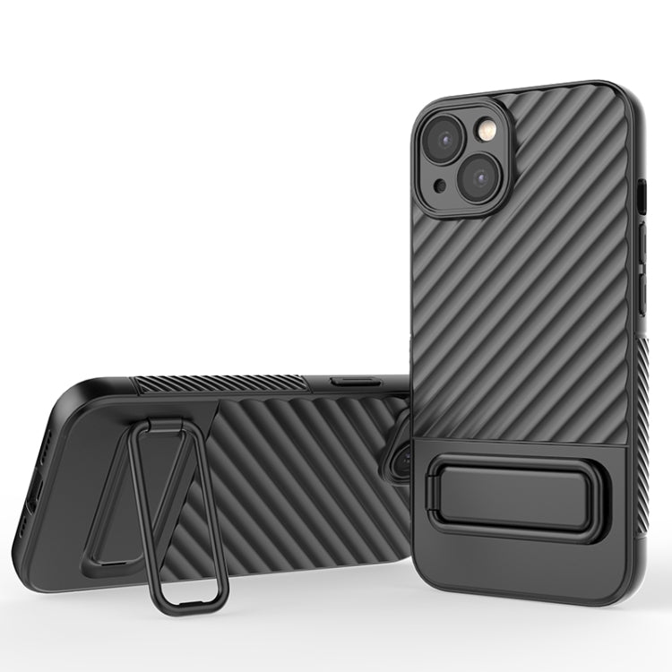 Wavy Texture TPU Phone Case with Lens Film, For iPhone 13, For iPhone 13 Pro, For iPhone 13 Pro Max, For iPhone 12, For iPhone 12 Pro Max, For iPhone 12 Pro, For iPhone 11 Pro, For iPhone XS Max