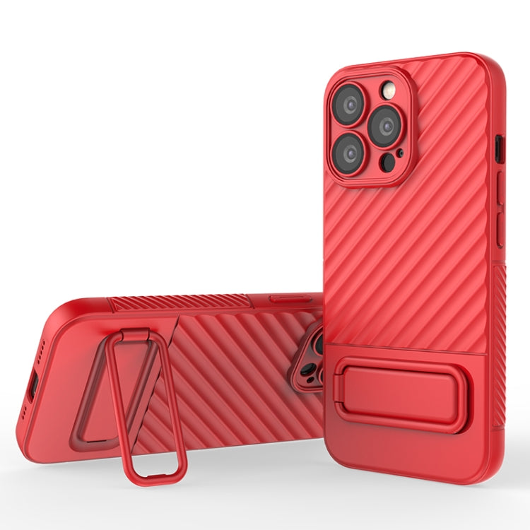 Wavy Texture TPU Phone Case with Lens Film, For iPhone 13, For iPhone 13 Pro, For iPhone 13 Pro Max, For iPhone 12, For iPhone 12 Pro Max, For iPhone 12 Pro, For iPhone 11 Pro, For iPhone XS Max