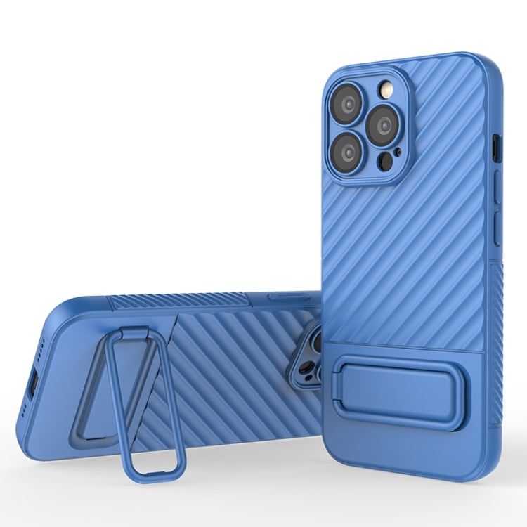Wavy Texture TPU Phone Case with Lens Film, For iPhone 13, For iPhone 13 Pro, For iPhone 13 Pro Max, For iPhone 12, For iPhone 12 Pro Max, For iPhone 12 Pro, For iPhone 11 Pro, For iPhone XS Max