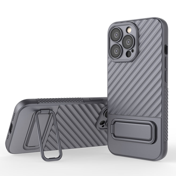 Wavy Texture TPU Phone Case with Lens Film, For iPhone 13, For iPhone 13 Pro, For iPhone 13 Pro Max, For iPhone 12, For iPhone 12 Pro Max, For iPhone 12 Pro, For iPhone 11 Pro, For iPhone XS Max