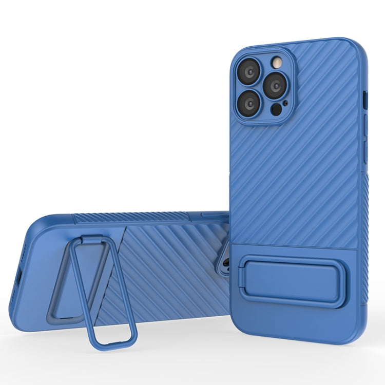 Wavy Texture TPU Phone Case with Lens Film, For iPhone 13, For iPhone 13 Pro, For iPhone 13 Pro Max, For iPhone 12, For iPhone 12 Pro Max, For iPhone 12 Pro, For iPhone 11 Pro, For iPhone XS Max
