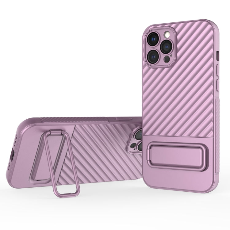 Wavy Texture TPU Phone Case with Lens Film, For iPhone 13, For iPhone 13 Pro, For iPhone 13 Pro Max, For iPhone 12, For iPhone 12 Pro Max, For iPhone 12 Pro, For iPhone 11 Pro, For iPhone XS Max