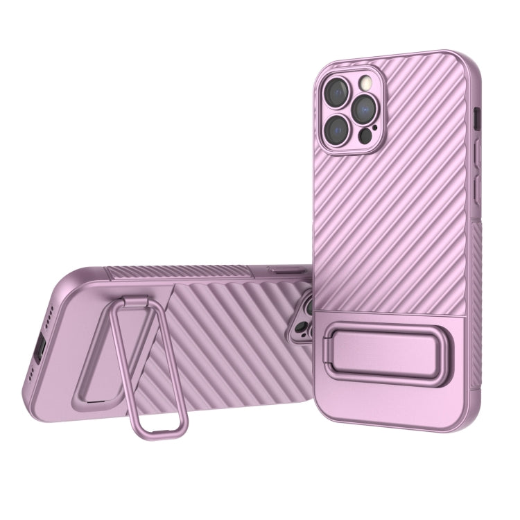 Wavy Texture TPU Phone Case with Lens Film, For iPhone 13, For iPhone 13 Pro, For iPhone 13 Pro Max, For iPhone 12, For iPhone 12 Pro Max, For iPhone 12 Pro, For iPhone 11 Pro, For iPhone XS Max