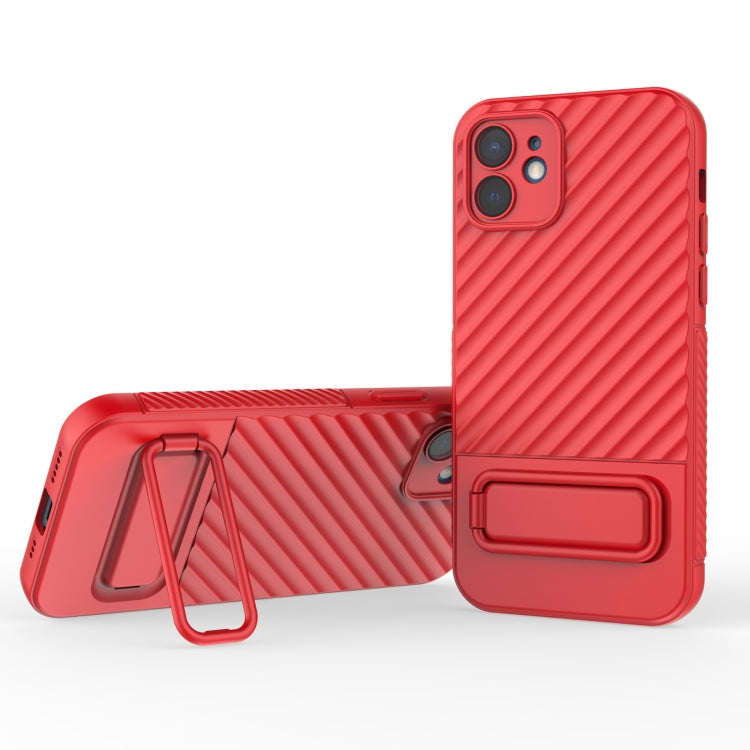 Wavy Texture TPU Phone Case with Lens Film, For iPhone 13, For iPhone 13 Pro, For iPhone 13 Pro Max, For iPhone 12, For iPhone 12 Pro Max, For iPhone 12 Pro, For iPhone 11 Pro, For iPhone XS Max