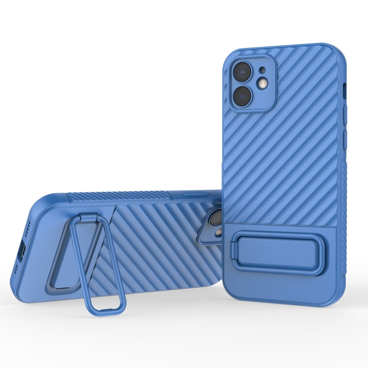Wavy Texture TPU Phone Case with Lens Film, For iPhone 13, For iPhone 13 Pro, For iPhone 13 Pro Max, For iPhone 12, For iPhone 12 Pro Max, For iPhone 12 Pro, For iPhone 11 Pro, For iPhone XS Max