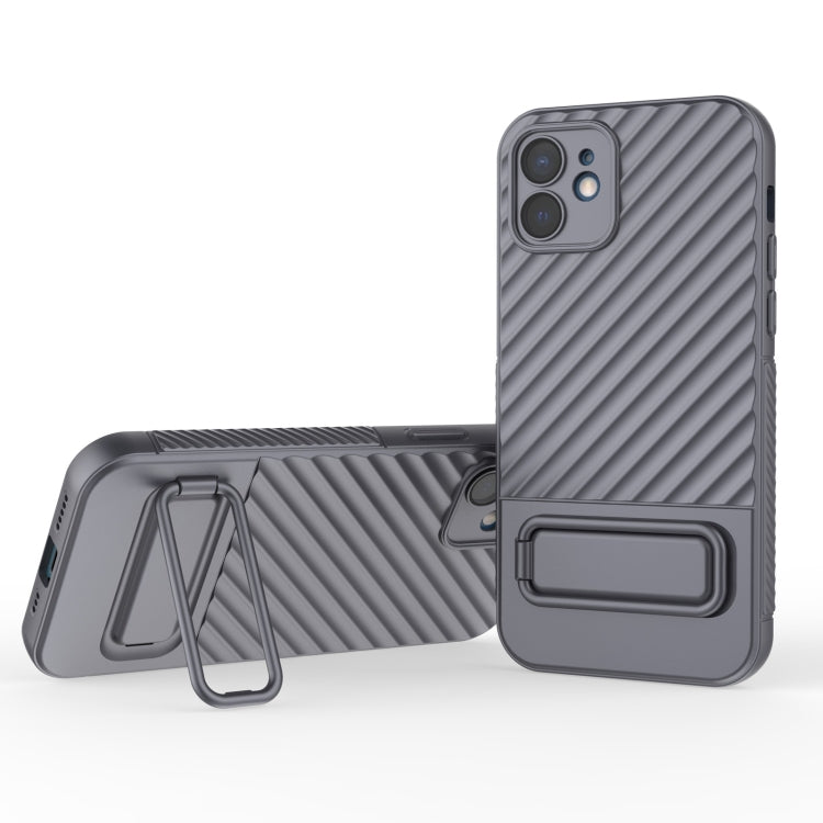 Wavy Texture TPU Phone Case with Lens Film, For iPhone 13, For iPhone 13 Pro, For iPhone 13 Pro Max, For iPhone 12, For iPhone 12 Pro Max, For iPhone 12 Pro, For iPhone 11 Pro, For iPhone XS Max
