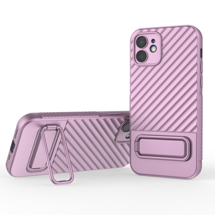 Wavy Texture TPU Phone Case with Lens Film, For iPhone 13, For iPhone 13 Pro, For iPhone 13 Pro Max, For iPhone 12, For iPhone 12 Pro Max, For iPhone 12 Pro, For iPhone 11 Pro, For iPhone XS Max