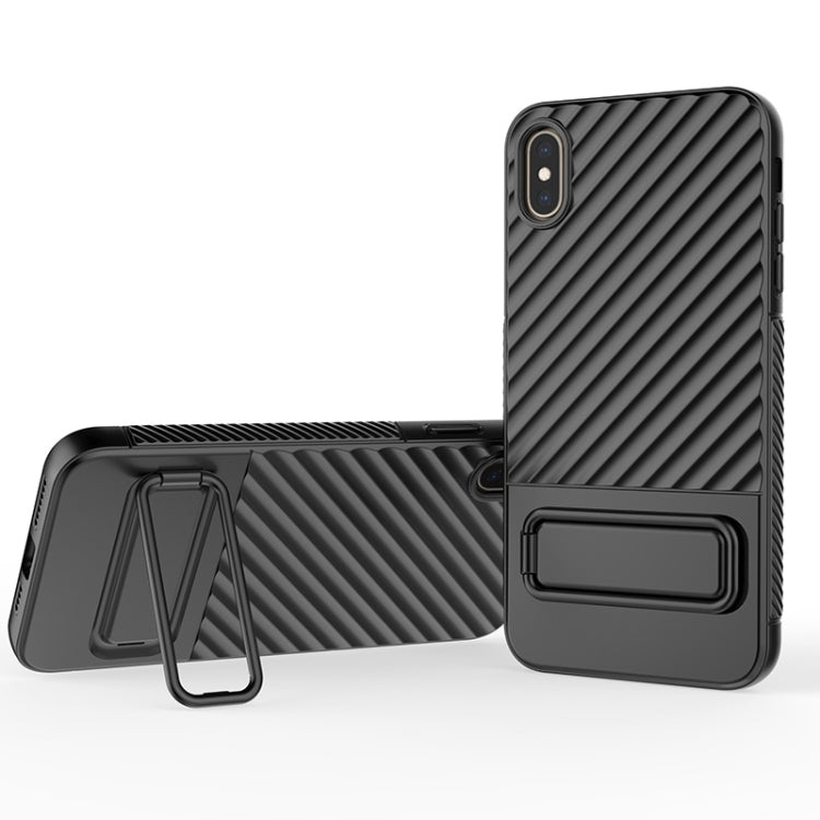 Wavy Texture TPU Phone Case with Lens Film, For iPhone 13, For iPhone 13 Pro, For iPhone 13 Pro Max, For iPhone 12, For iPhone 12 Pro Max, For iPhone 12 Pro, For iPhone 11 Pro, For iPhone XS Max