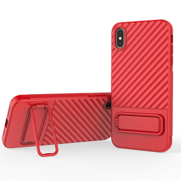 Wavy Texture TPU Phone Case with Lens Film, For iPhone 13, For iPhone 13 Pro, For iPhone 13 Pro Max, For iPhone 12, For iPhone 12 Pro Max, For iPhone 12 Pro, For iPhone 11 Pro, For iPhone XS Max