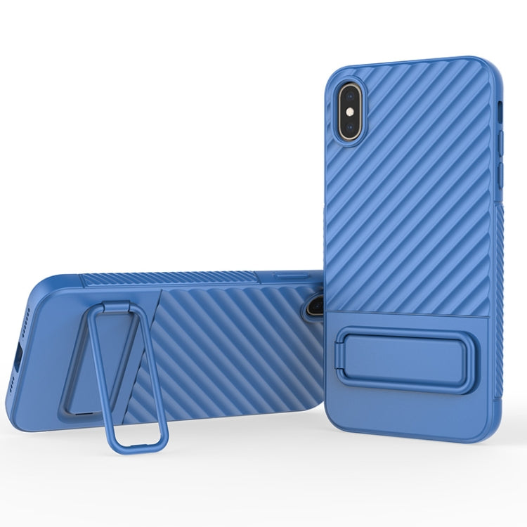 Wavy Texture TPU Phone Case with Lens Film, For iPhone 13, For iPhone 13 Pro, For iPhone 13 Pro Max, For iPhone 12, For iPhone 12 Pro Max, For iPhone 12 Pro, For iPhone 11 Pro, For iPhone XS Max