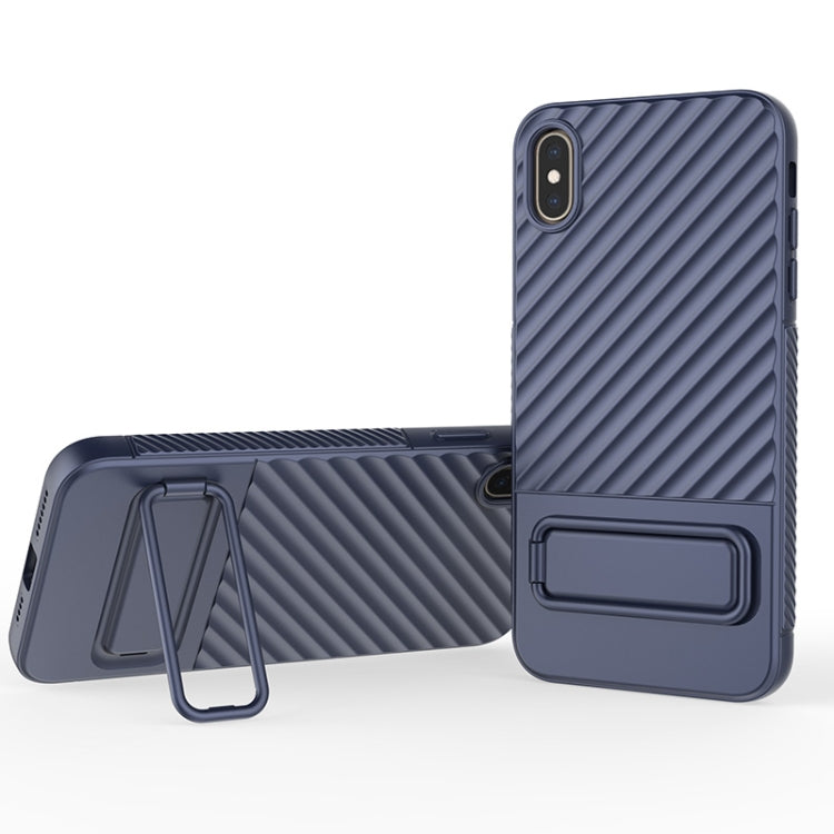 Wavy Texture TPU Phone Case with Lens Film, For iPhone 13, For iPhone 13 Pro, For iPhone 13 Pro Max, For iPhone 12, For iPhone 12 Pro Max, For iPhone 12 Pro, For iPhone 11 Pro, For iPhone XS Max