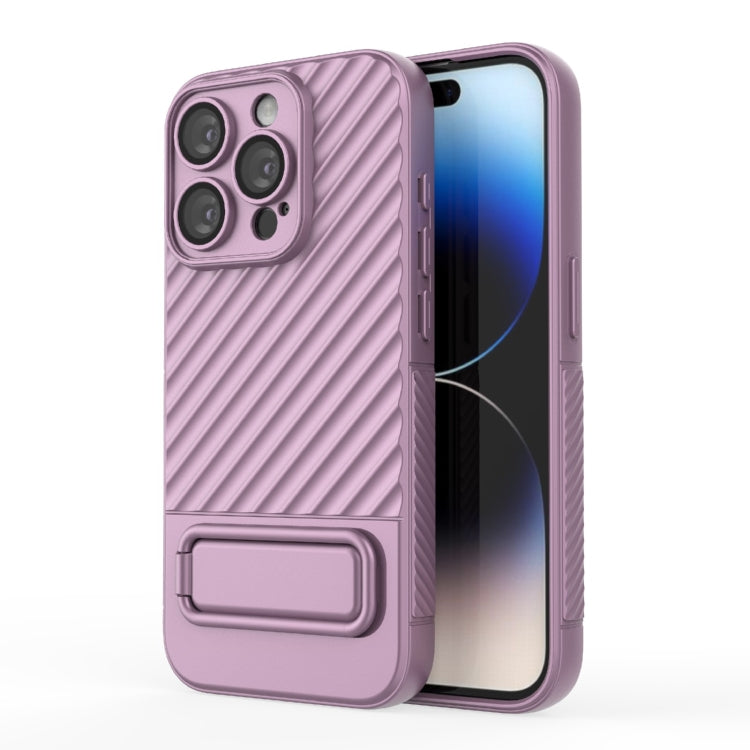 Wavy Texture TPU Phone Case with Lens Film, For iPhone 14, For iPhone 15 Pro Max, For iPhone 15 Pro, For iPhone 14 Plus, For iPhone 15 Plus, For iPhone 14 Pro, For iPhone 15, For iPhone 14 Pro Max