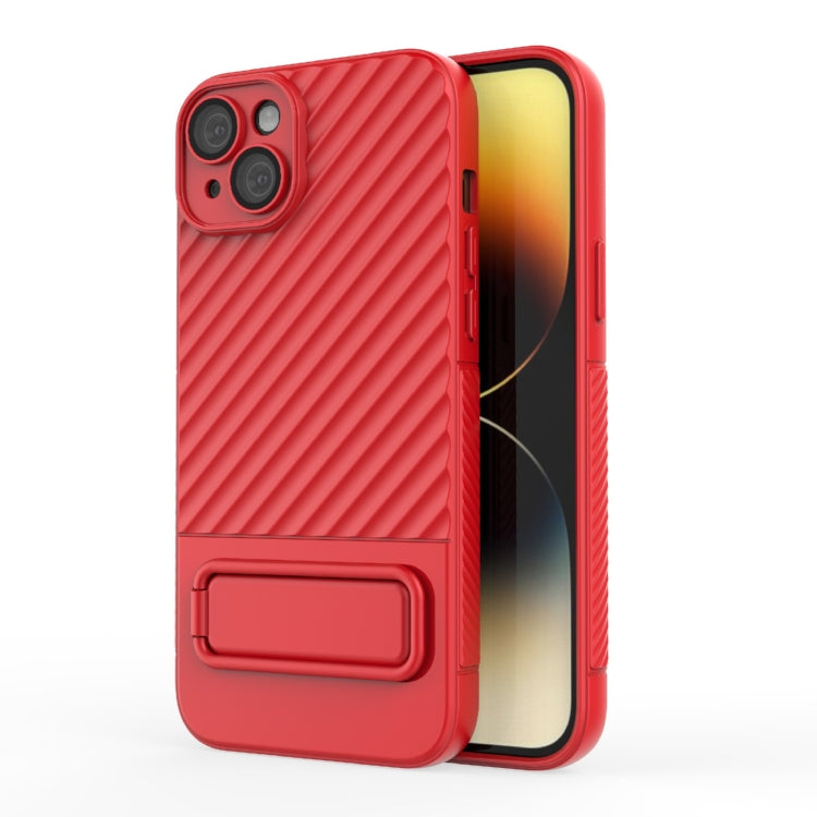 Wavy Texture TPU Phone Case with Lens Film, For iPhone 14, For iPhone 15 Pro Max, For iPhone 15 Pro, For iPhone 14 Plus, For iPhone 15 Plus, For iPhone 14 Pro, For iPhone 15, For iPhone 14 Pro Max