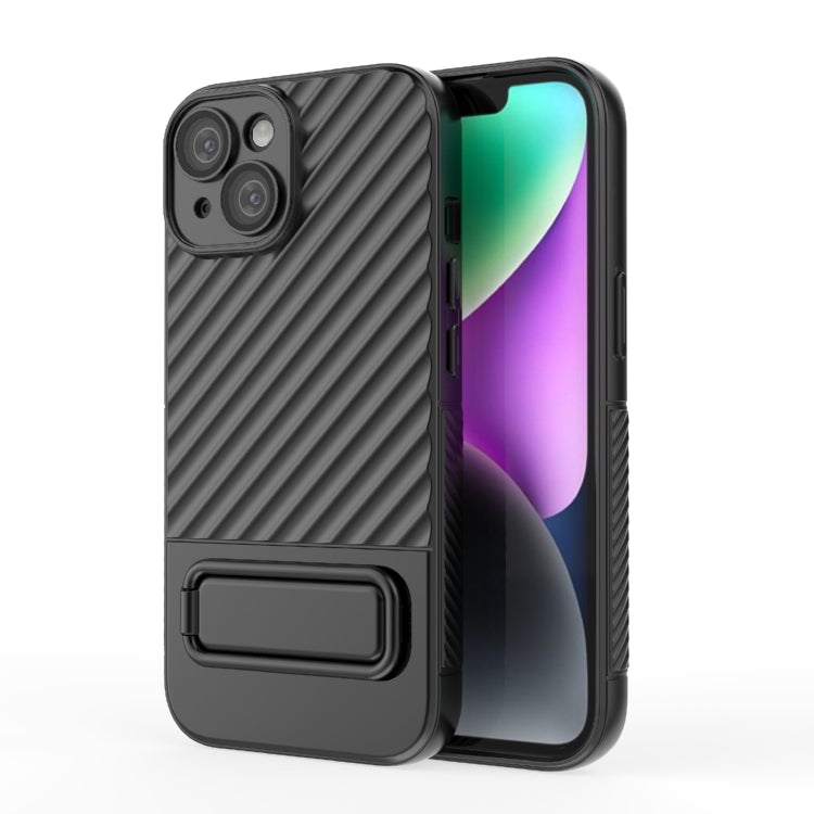 Wavy Texture TPU Phone Case with Lens Film, For iPhone 14, For iPhone 15 Pro Max, For iPhone 15 Pro, For iPhone 14 Plus, For iPhone 15 Plus, For iPhone 14 Pro, For iPhone 15, For iPhone 14 Pro Max