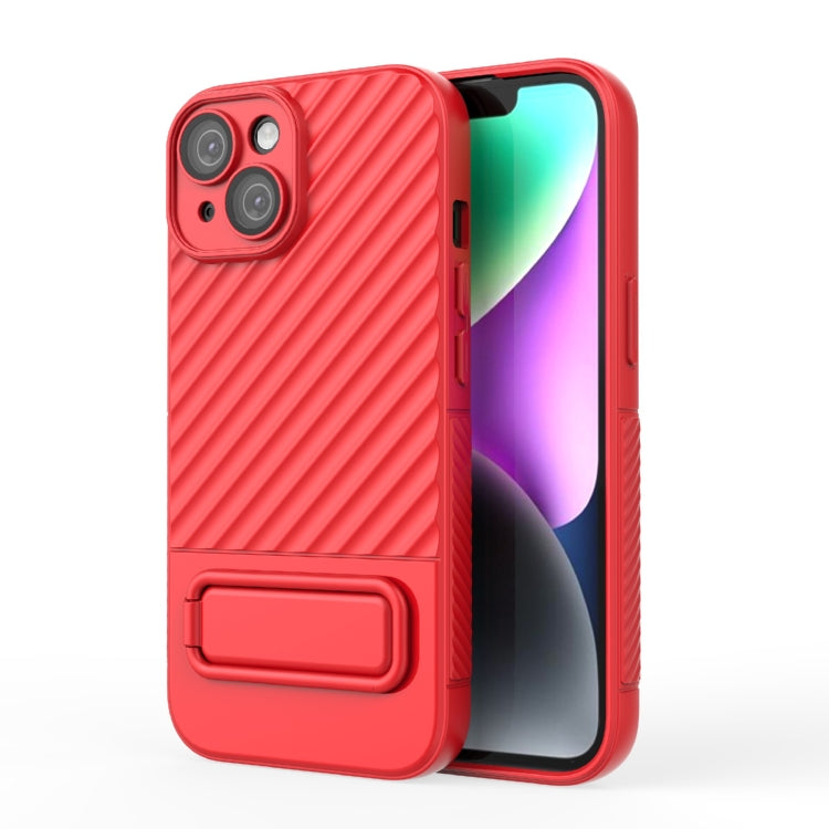 Wavy Texture TPU Phone Case with Lens Film, For iPhone 14, For iPhone 15 Pro Max, For iPhone 15 Pro, For iPhone 14 Plus, For iPhone 15 Plus, For iPhone 14 Pro, For iPhone 15, For iPhone 14 Pro Max