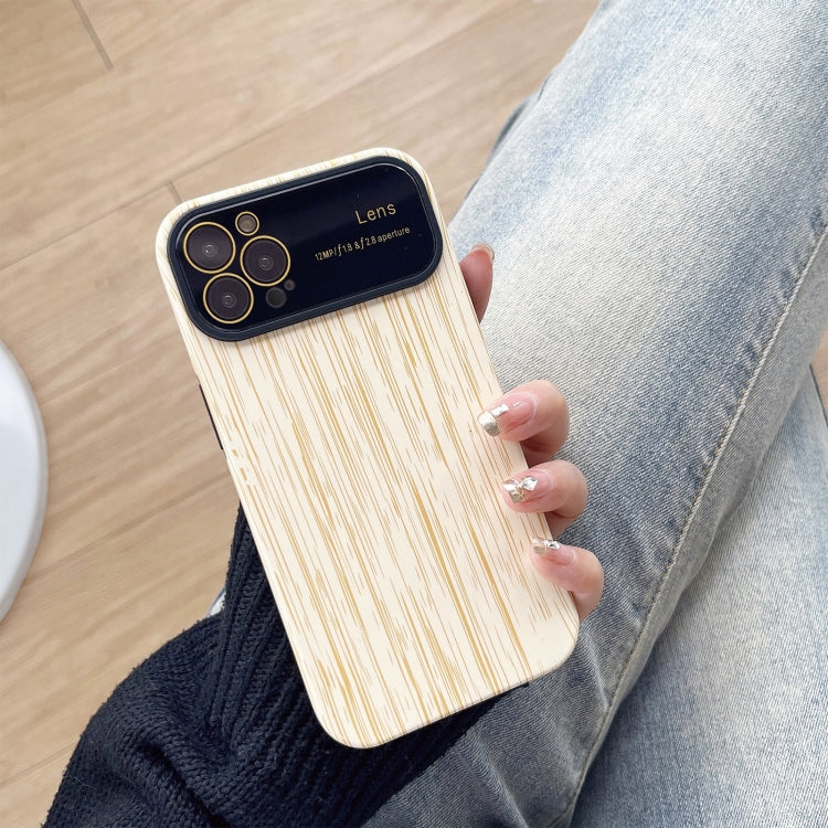 Wood Grain TPU Phone Case with Lens Film, For iPhone 12 Pro, For iPhone 11 Pro Max, For iPhone 11, For iPhone 11 Pro, For iPhone X / XS, For iPhone XR, For iPhone XS Max