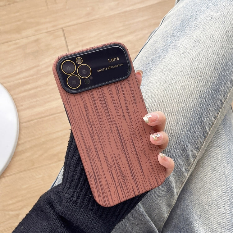 Wood Grain TPU Phone Case with Lens Film, For iPhone 12 Pro, For iPhone 11 Pro Max, For iPhone 11, For iPhone 11 Pro, For iPhone X / XS, For iPhone XR, For iPhone XS Max