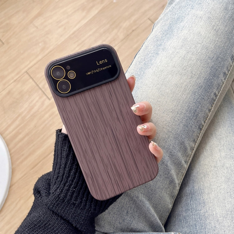 Wood Grain TPU Phone Case with Lens Film, For iPhone 12 Pro, For iPhone 11 Pro Max, For iPhone 11, For iPhone 11 Pro, For iPhone X / XS, For iPhone XR, For iPhone XS Max