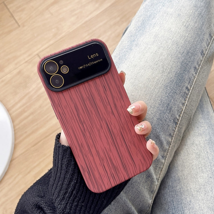 Wood Grain TPU Phone Case with Lens Film, For iPhone 12 Pro, For iPhone 11 Pro Max, For iPhone 11, For iPhone 11 Pro, For iPhone X / XS, For iPhone XR, For iPhone XS Max
