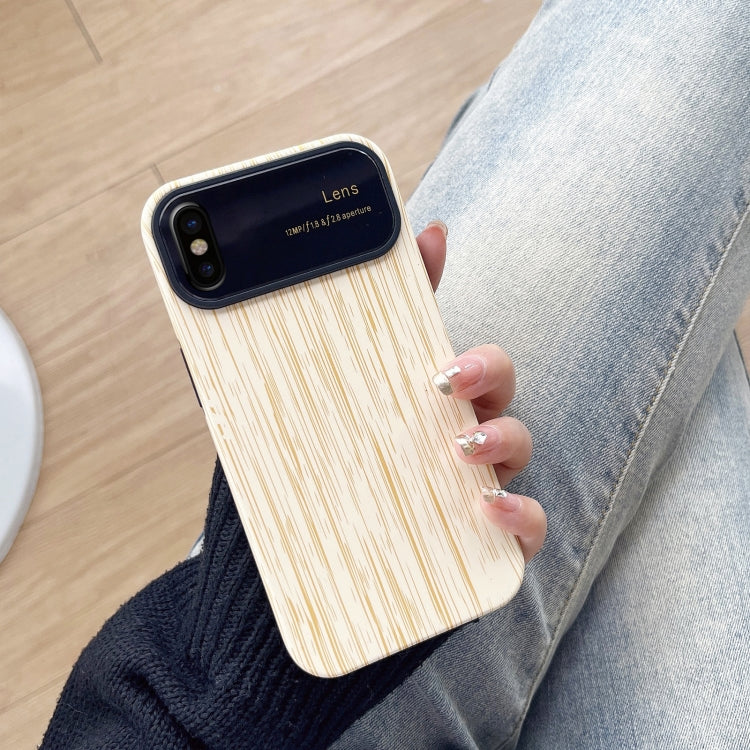 Wood Grain TPU Phone Case with Lens Film, For iPhone 12 Pro, For iPhone 11 Pro Max, For iPhone 11, For iPhone 11 Pro, For iPhone X / XS, For iPhone XR, For iPhone XS Max