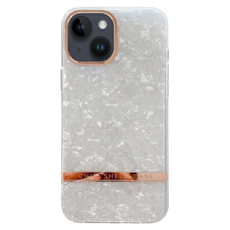 Electroplating Shell Texture TPU Phone Case