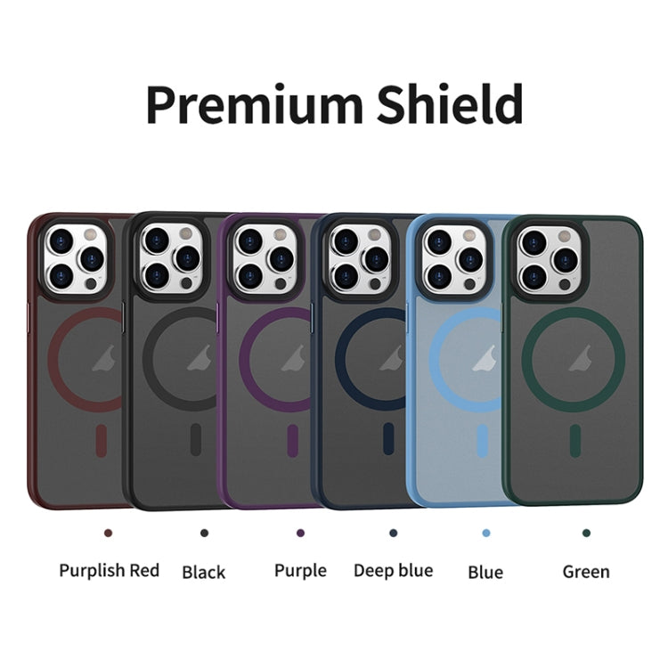 Brilliant Series MagSafe Micro-frosted Anti-fingerprint PC Phone Case