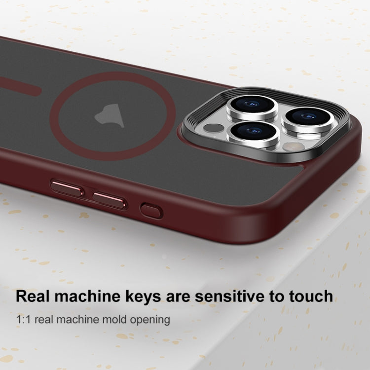 Brilliant Series MagSafe Micro-frosted Anti-fingerprint PC Phone Case