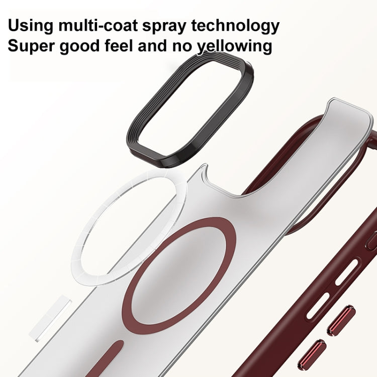 Brilliant Series MagSafe Micro-frosted Anti-fingerprint PC Phone Case