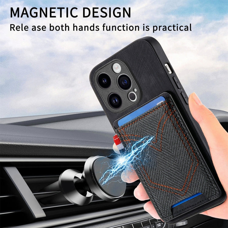 Denim Texture Leather Skin Phone Case with Card Slot