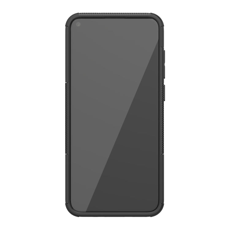 Tire Texture Shockproof TPU+PC Protective Case with Holder, For Samsung Galaxy A11(US Version)