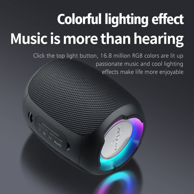 Zealot S53 IPX6 Waterproof Portable Colorful Wireless Bluetooth Speaker