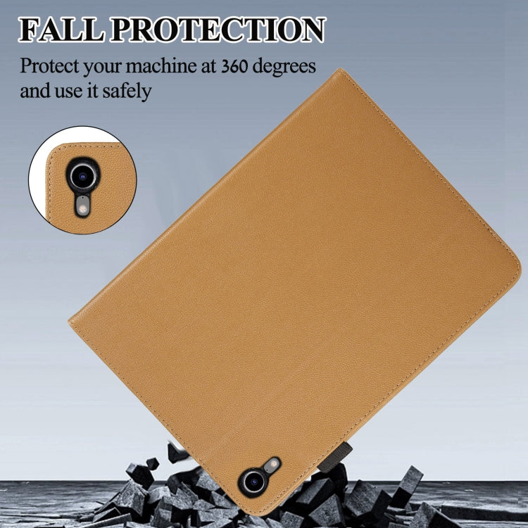Litchi Texture Leather Sucker Tablet Case