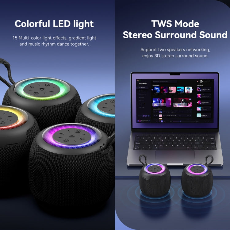 USAMS US-YX014 Yinya Series Mini Wireless Bluetooth Speaker, US-YX014
