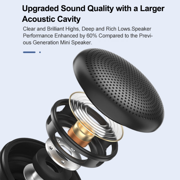 EWA A117 Portable Mini Magnetic Phone Holder Bluetooth Metal Speaker