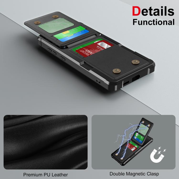 Vertical Flip Card Bag Holder Leather Phone Case, For Samsung Galaxy S25 5G, For Samsung Galaxy S25+ 5G, For Samsung Galaxy S25 Ultra 5G, For Samsung Galaxy S24 FE 5G