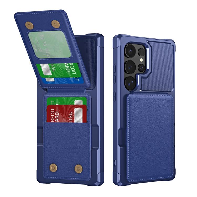 Vertical Flip Card Bag Holder Leather Phone Case, For Samsung Galaxy S25 5G, For Samsung Galaxy S25+ 5G, For Samsung Galaxy S25 Ultra 5G, For Samsung Galaxy S24 FE 5G