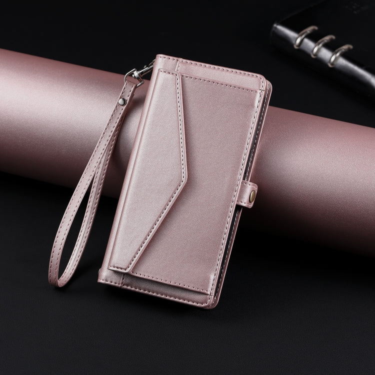 Wallet Multi-card Slot Leather Phone Case with Lanyard, For Samsung Galaxy S24 FE 5G, For Samsung Galaxy S24 Ultra 5G, For Samsung Galaxy S24+ 5G, For Samsung Galaxy S24 5G