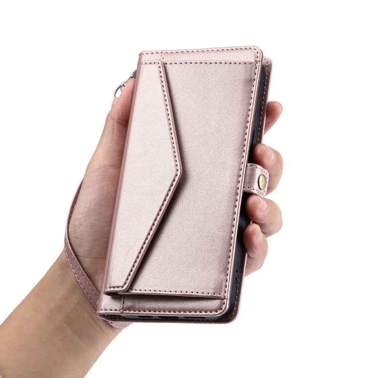 Wallet Multi-card Slot Leather Phone Case with Lanyard, For Samsung Galaxy S24 FE 5G, For Samsung Galaxy S24 Ultra 5G, For Samsung Galaxy S24+ 5G, For Samsung Galaxy S24 5G