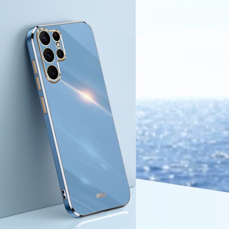 XINLI Straight Edge 6D Electroplate TPU Phone Case, For Samsung Galaxy S25 Edge 5G, For Samsung Galaxy S25 5G, For Samsung Galaxy S25+ 5G, For Samsung Galaxy S25 Ultra 5G, For Samsung Galaxy S24 FE 5G