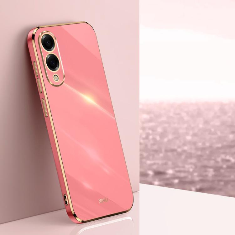 XINLI Straight Edge 6D Electroplate TPU Phone Case, For Samsung Galaxy S25 Edge 5G, For Samsung Galaxy S25 5G, For Samsung Galaxy S25+ 5G, For Samsung Galaxy S25 Ultra 5G, For Samsung Galaxy S24 FE 5G
