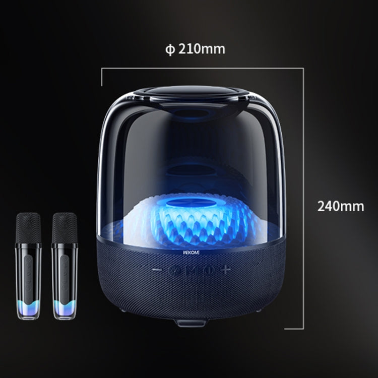 WEKOME Beluga D16 Spiritful Island Desktop Bluetooth Speaker With Dual Microphones