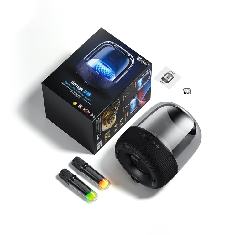 WEKOME Beluga D16 Spiritful Island Desktop Bluetooth Speaker With Dual Microphones