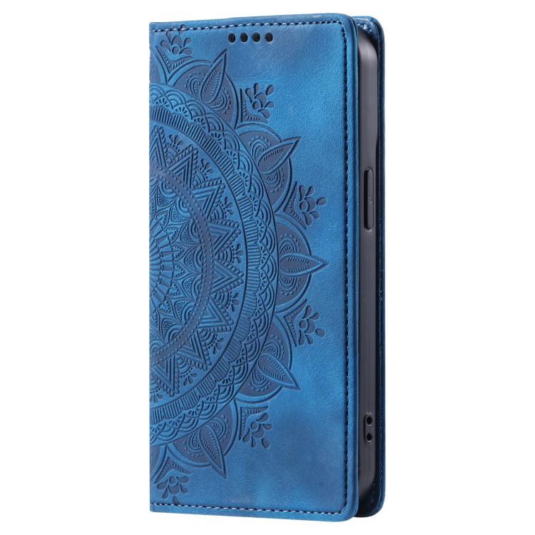 Totem Embossed Magnetic Leather Phone Case, For Samsung Galaxy S25 Edge 5G, For Samsung Galaxy S25 5G, For Samsung Galaxy S25+ 5G, For Samsung Galaxy S25 Ultra 5G