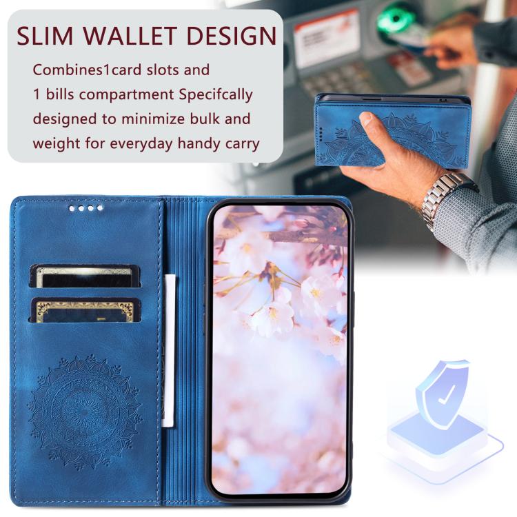 Totem Embossed Magnetic Leather Phone Case, For Samsung Galaxy S25 Edge 5G, For Samsung Galaxy S25 5G, For Samsung Galaxy S25+ 5G, For Samsung Galaxy S25 Ultra 5G