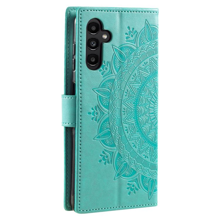 Totem Flower Embossed Leather Phone Case, For Samsung Galaxy S25 FE 5G, For Samsung Galaxy S25 Edge 5G, For Samsung Galaxy S25 5G, For Samsung Galaxy S25+ 5G, For Samsung Galaxy S25 Ultra 5G