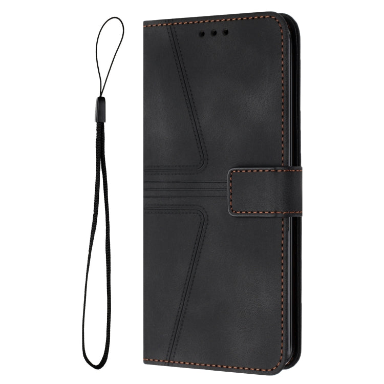Triangle Solid Color Leather Phone Case, For Samsung Galaxy S25 5G, For Samsung Galaxy S25+5G, For Samsung Galaxy S25 Ultra 5G