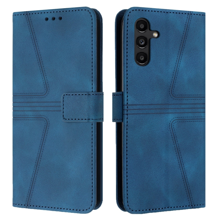 Triangle Solid Color Leather Phone Case, For Samsung Galaxy S25 5G, For Samsung Galaxy S25+5G, For Samsung Galaxy S25 Ultra 5G