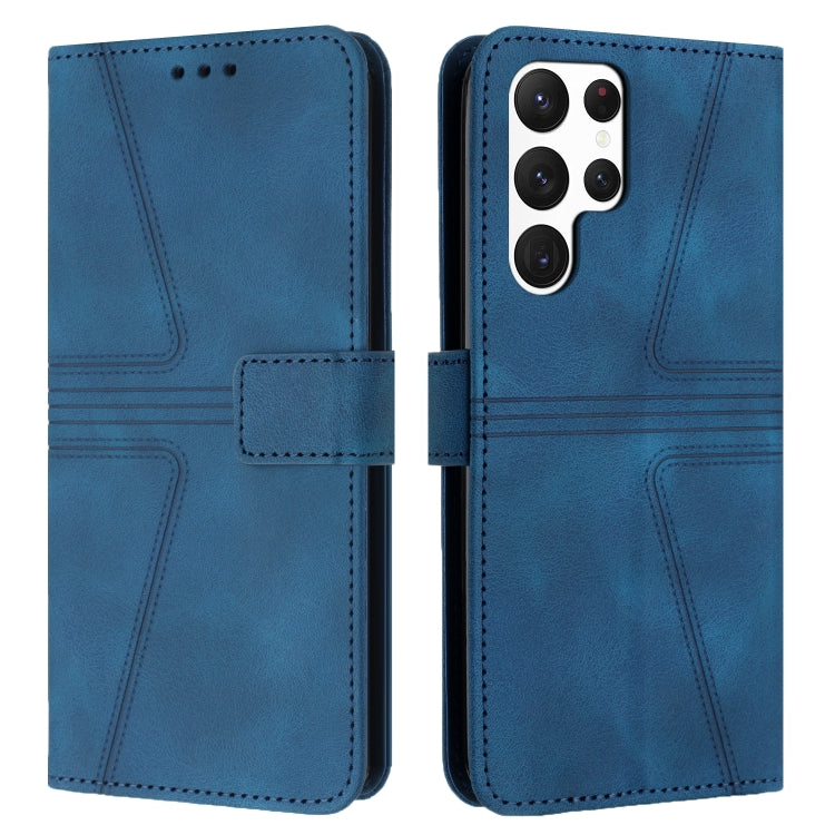 Triangle Solid Color Leather Phone Case, For Samsung Galaxy S25 5G, For Samsung Galaxy S25+5G, For Samsung Galaxy S25 Ultra 5G