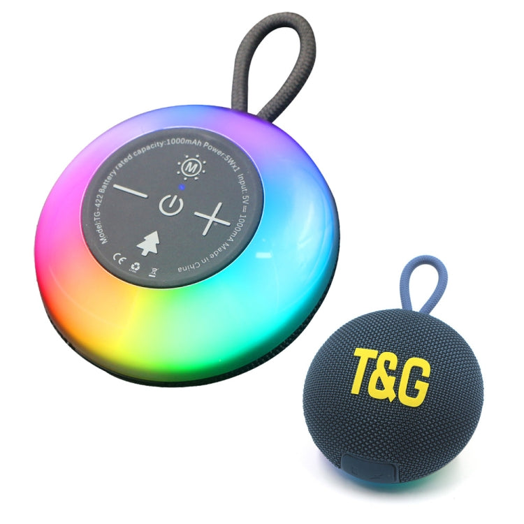 T&G TG-422 TWS Outdoor IPX6 Portable Wireless Bluetooth Speaker with RGB Light